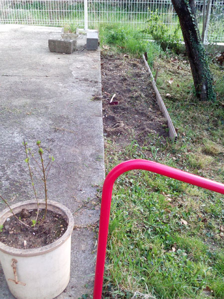 jardin nivelé